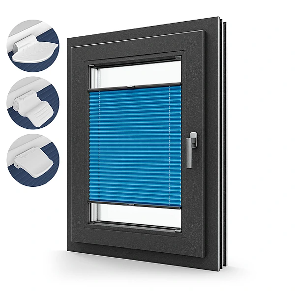 Vegas Plisse pleated roller blind &ndash; Premium Aluminium Windows & Doors | NN Concept Ltd